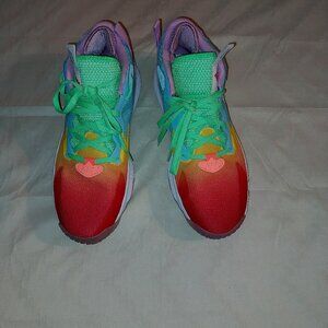 Adidas Men's Dame 8 Rainbow Basketball Sneakers Size 11.5